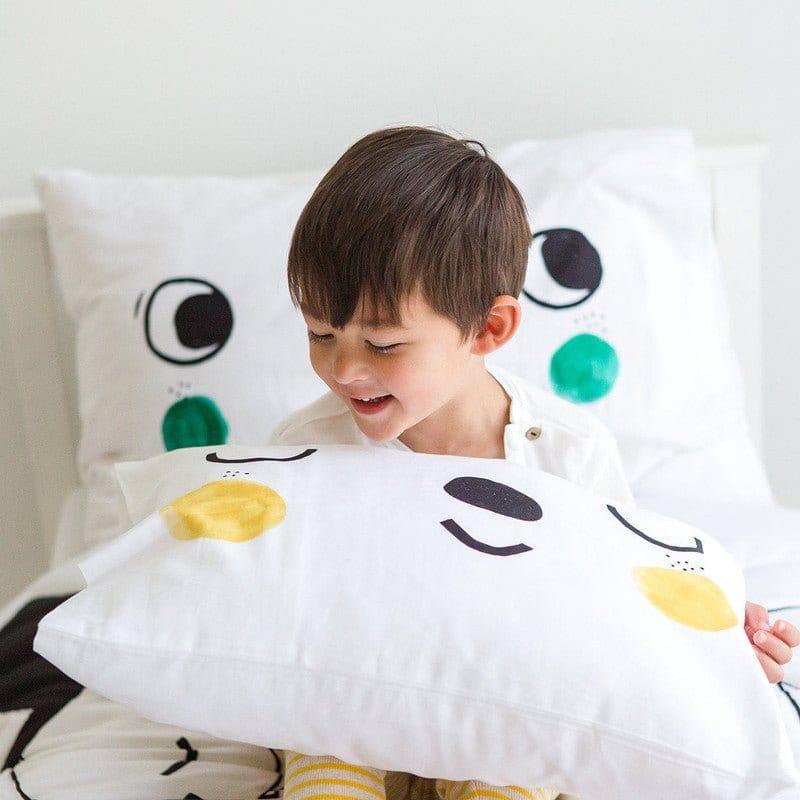 Pillowcases (Pack of 2), Happy Faces - Standard Size - Image 5