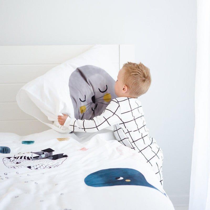 Pillowcases (Pack of 2), Seal - Standard Size - Image 6