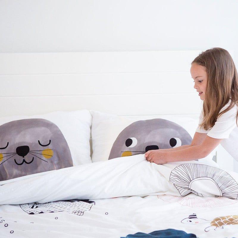 Pillowcases (Pack of 2), Seal - Standard Size - Image 8
