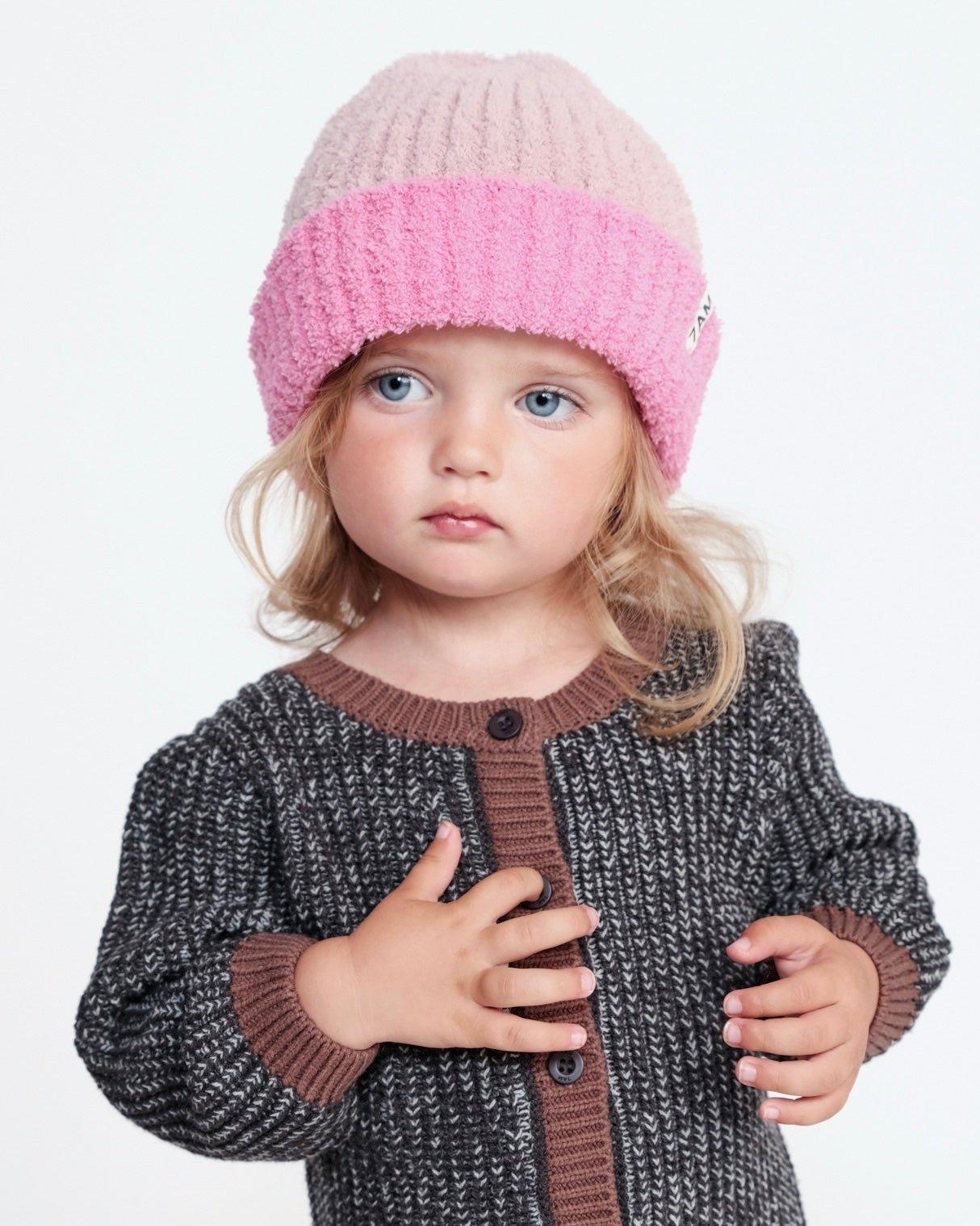 2-Tone Ribbed Beanie - Fuzzy - Image 16