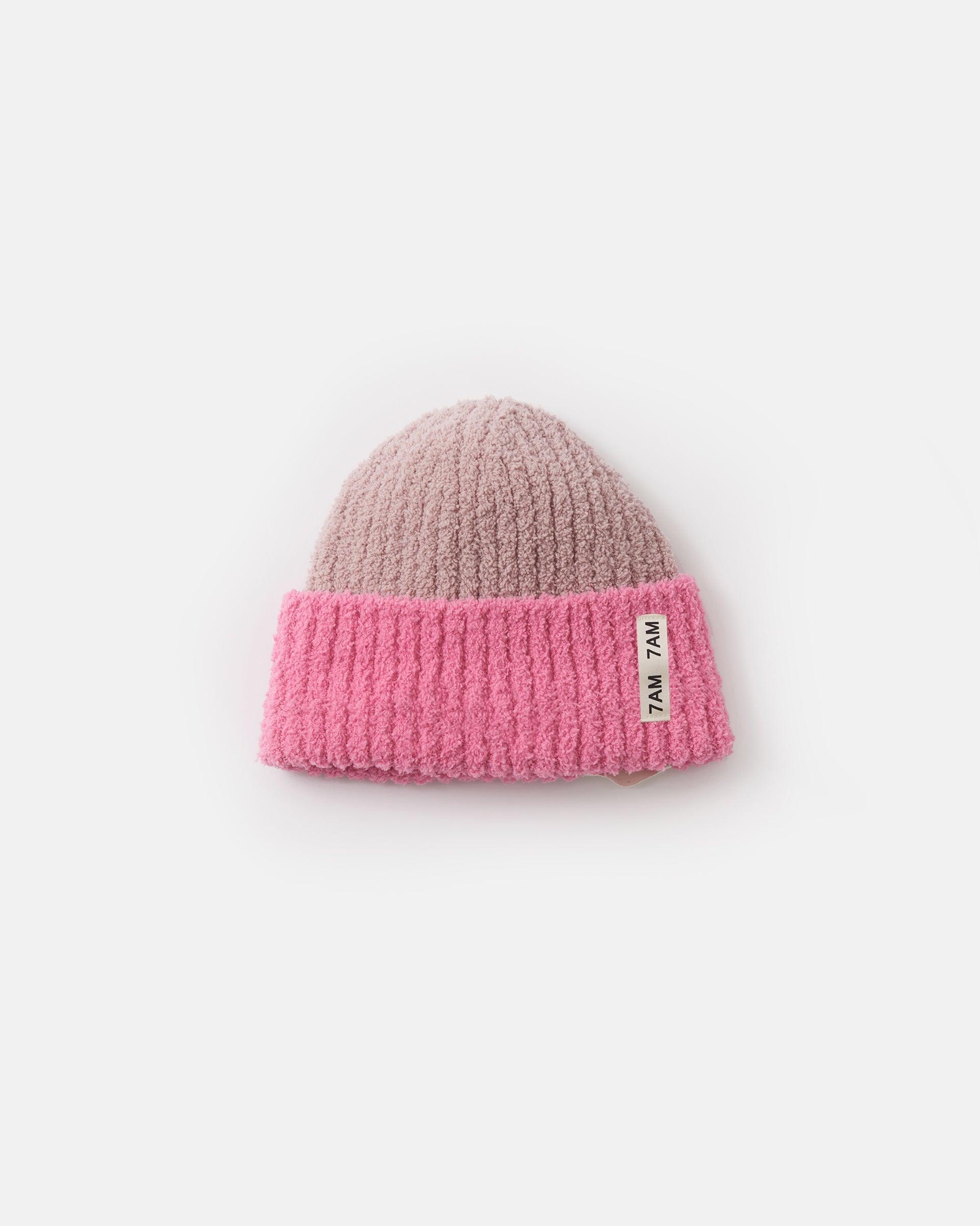 2-Tone Ribbed Beanie - Fuzzy - Image 17