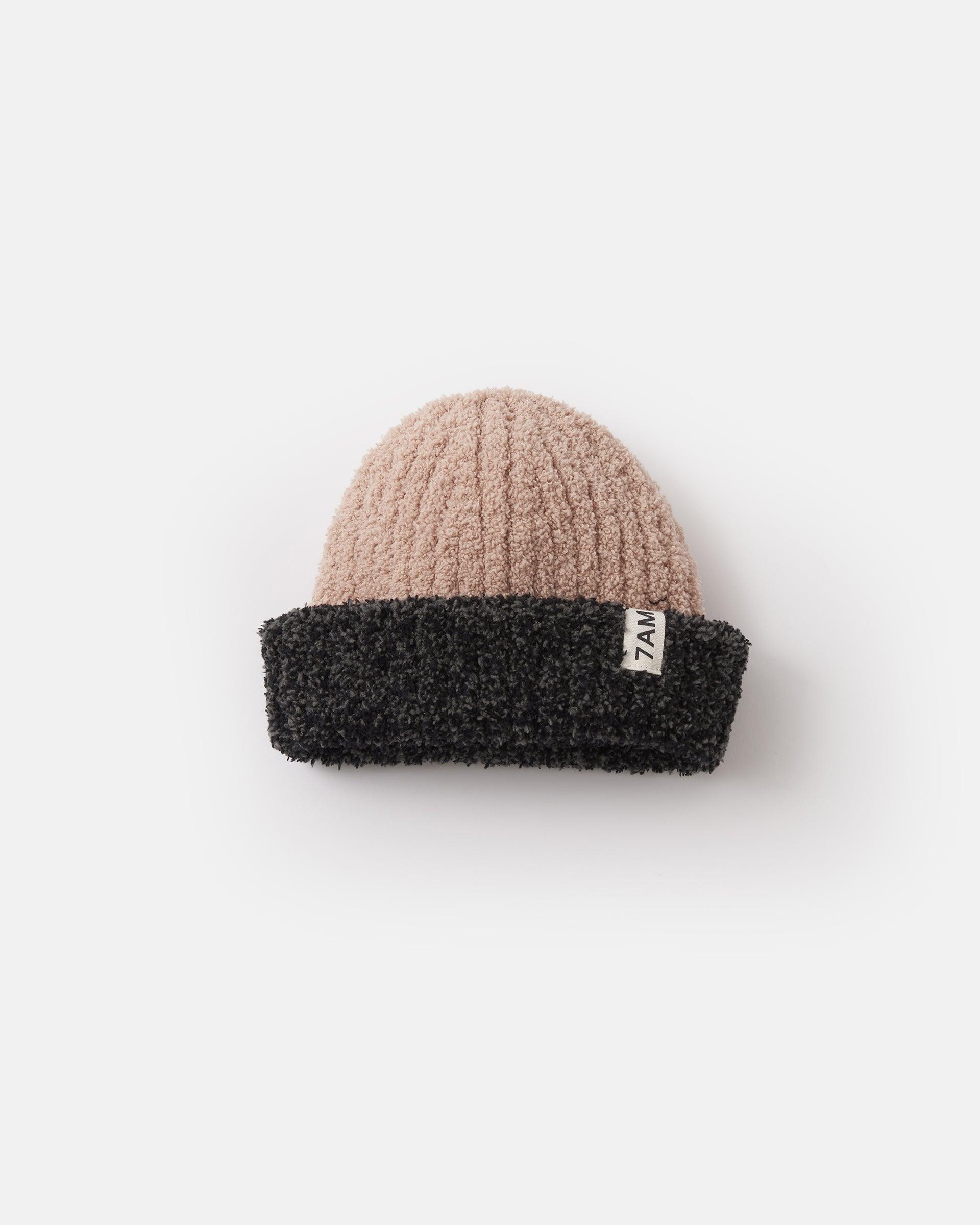 2-Tone Ribbed Beanie - Fuzzy - Image 18