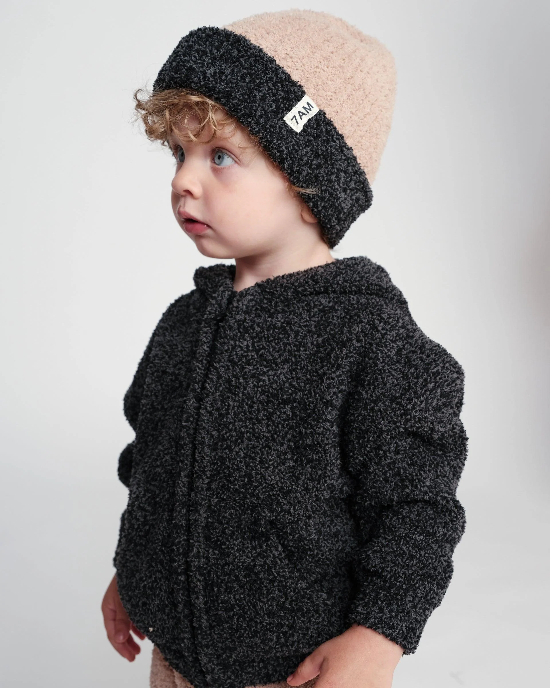 2-Tone Ribbed Beanie - Fuzzy - Image 22