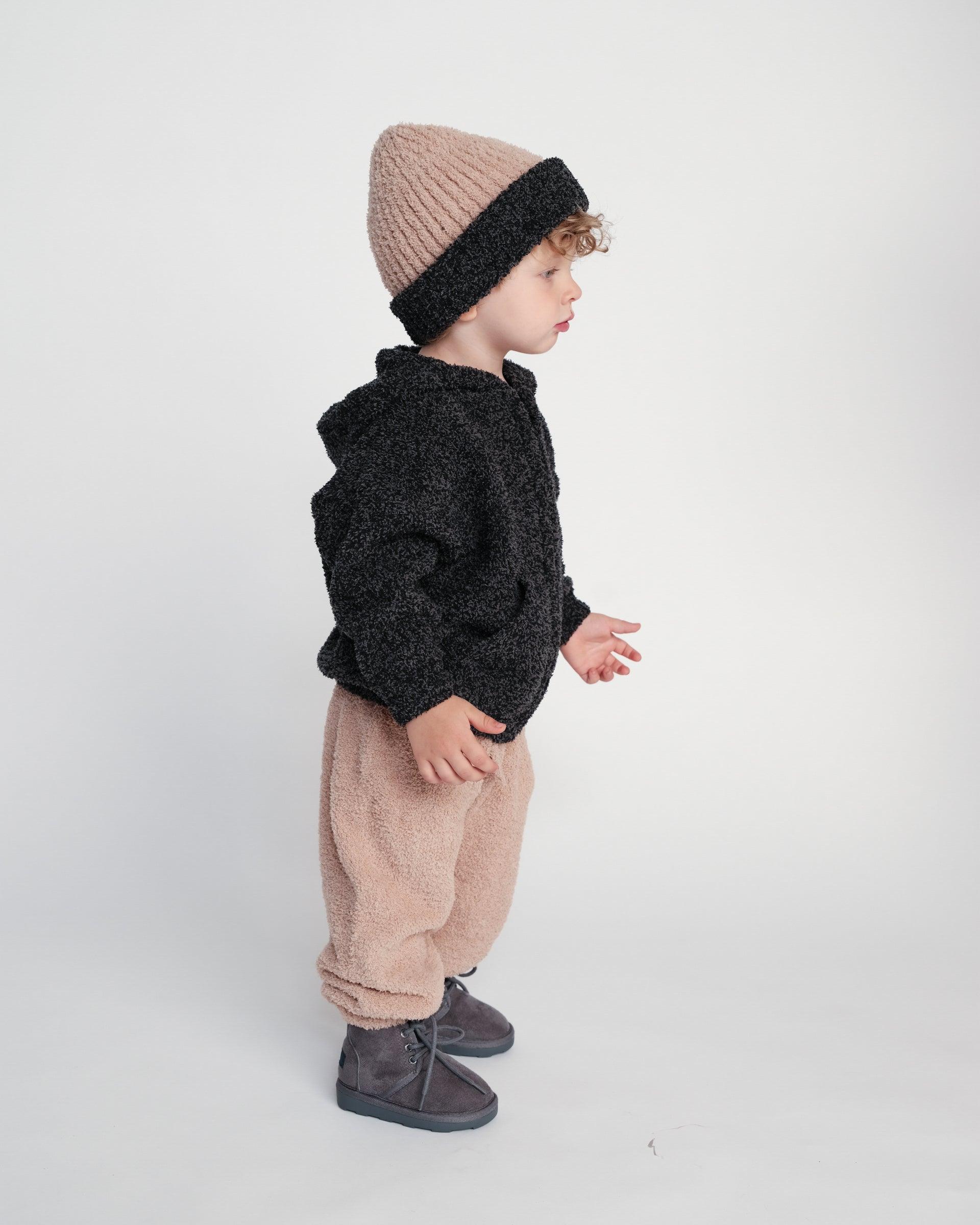 2-Tone Ribbed Beanie - Fuzzy - Image 24