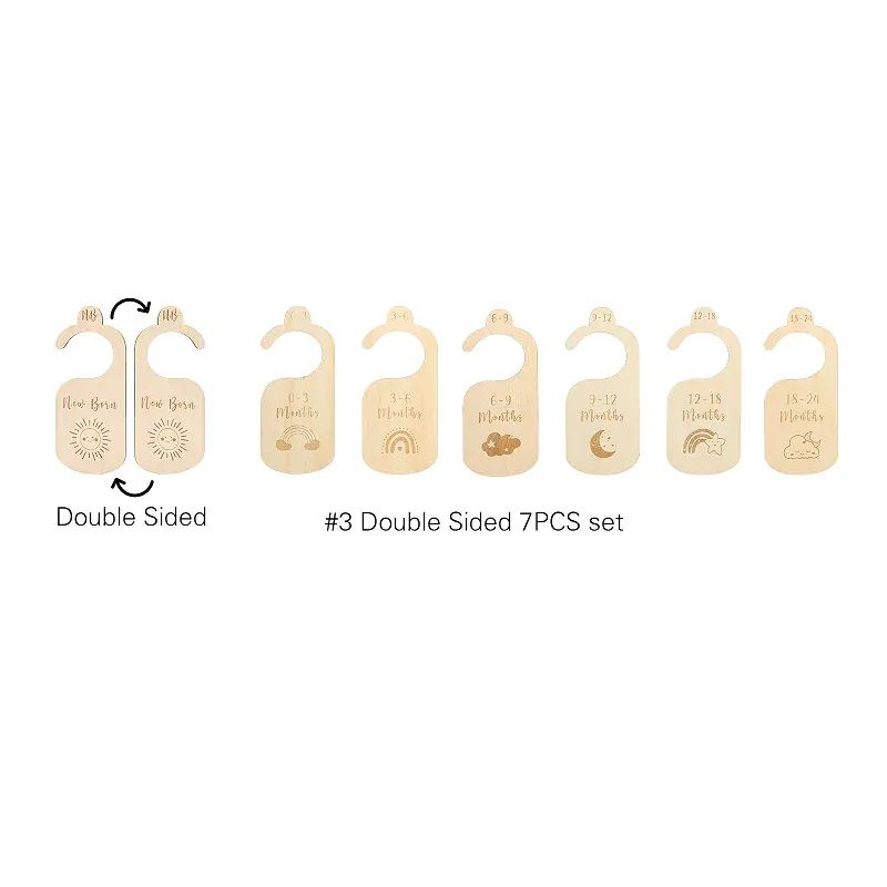 7Pcs Acrylic Closet Dividers - Image 15