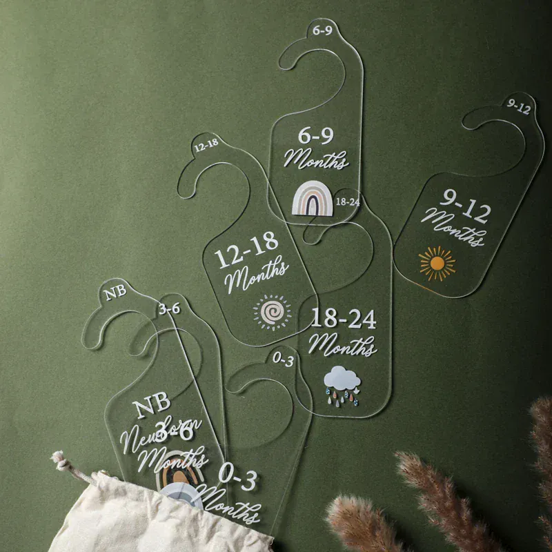 7Pcs Acrylic Closet Dividers - Image 4
