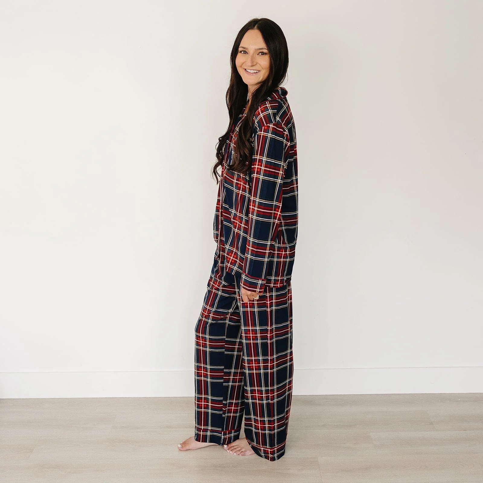Adult Christmas Plaid Pajama Set - Image 3