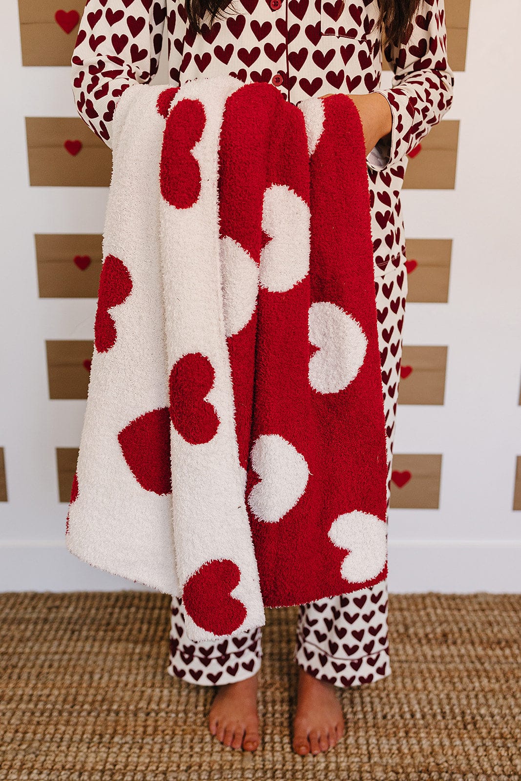 Adult Hearts Pajama Set - Image 4