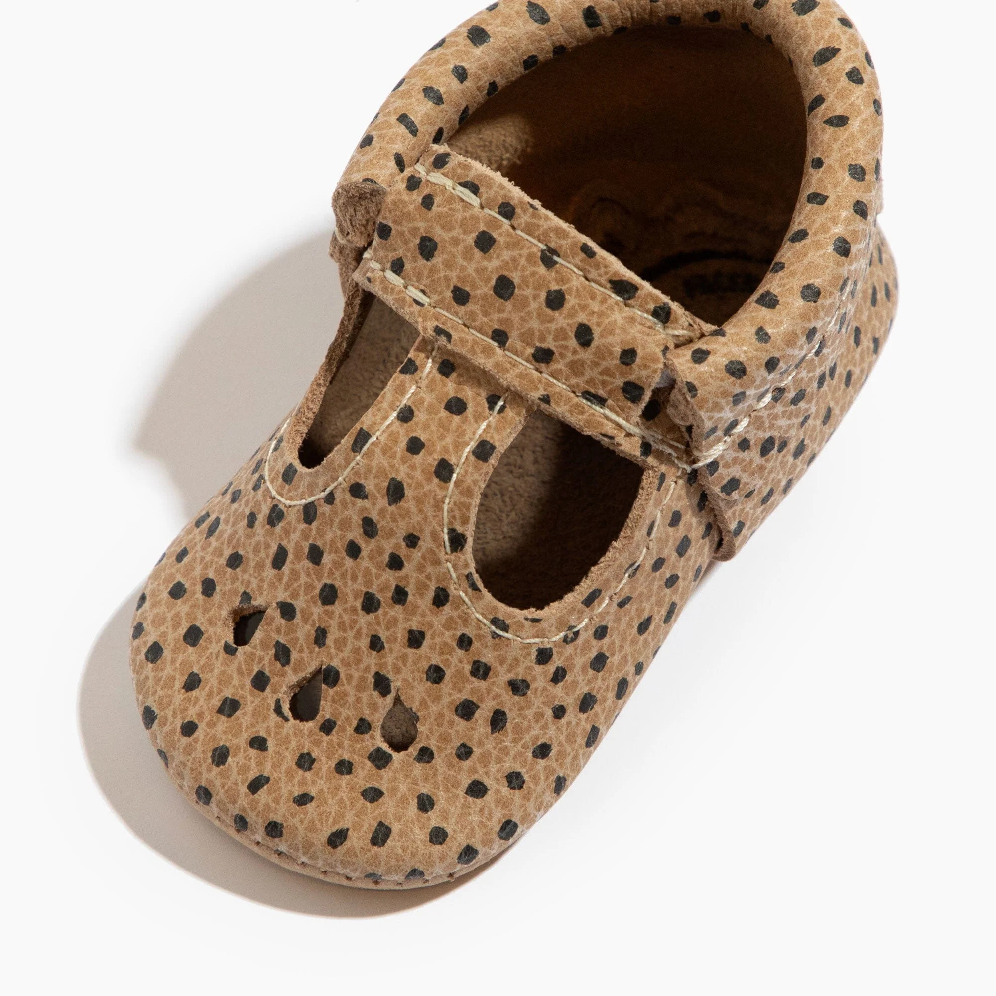 Almond Speckles Mary Jane Baby Shoe - Image 2