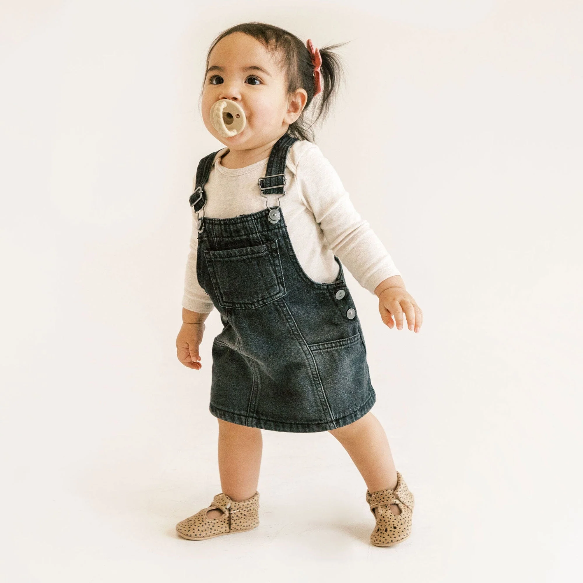 Almond Speckles Mary Jane Baby Shoe - Image 4
