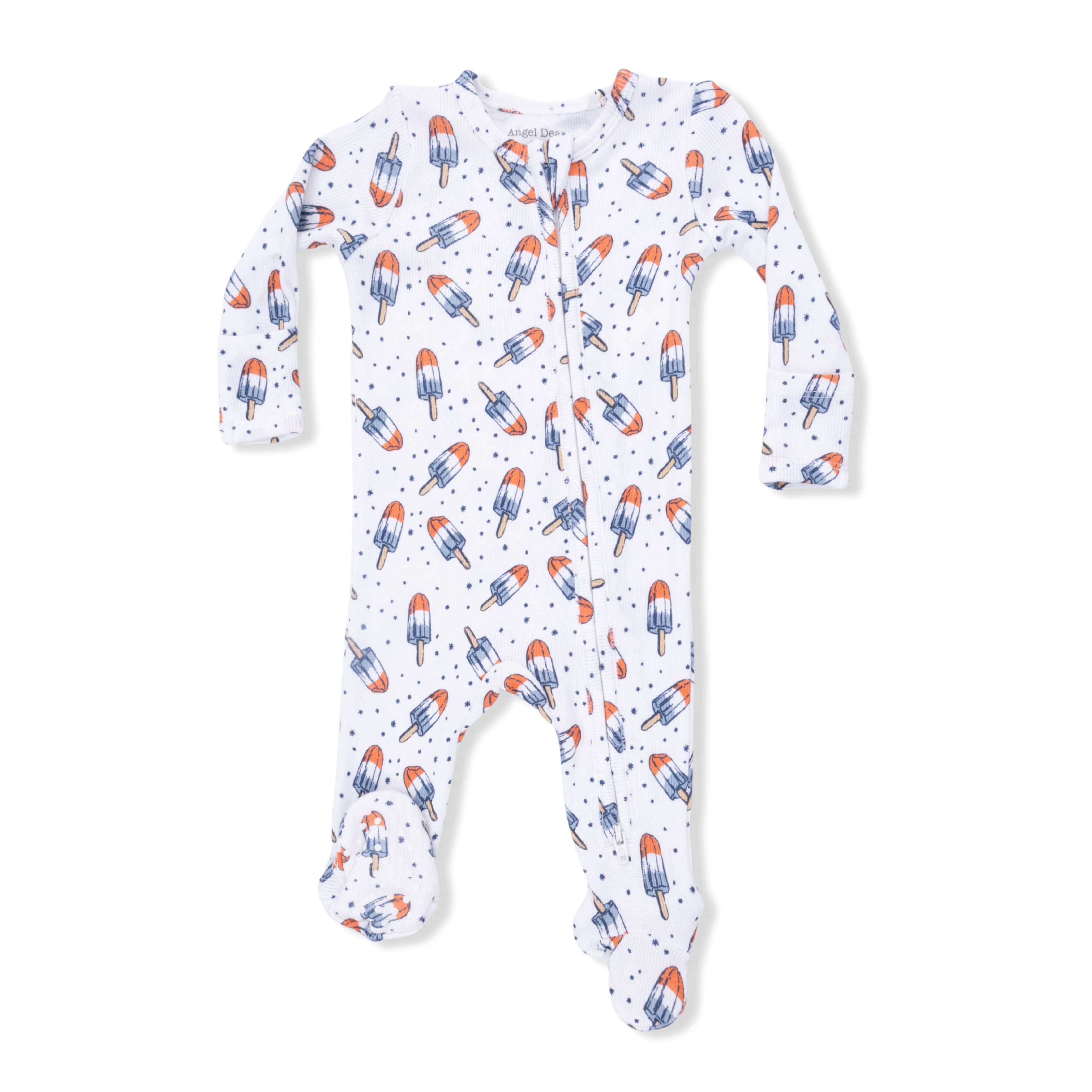 Footie with 2-Way Zipper - Astro Pop - Image 2