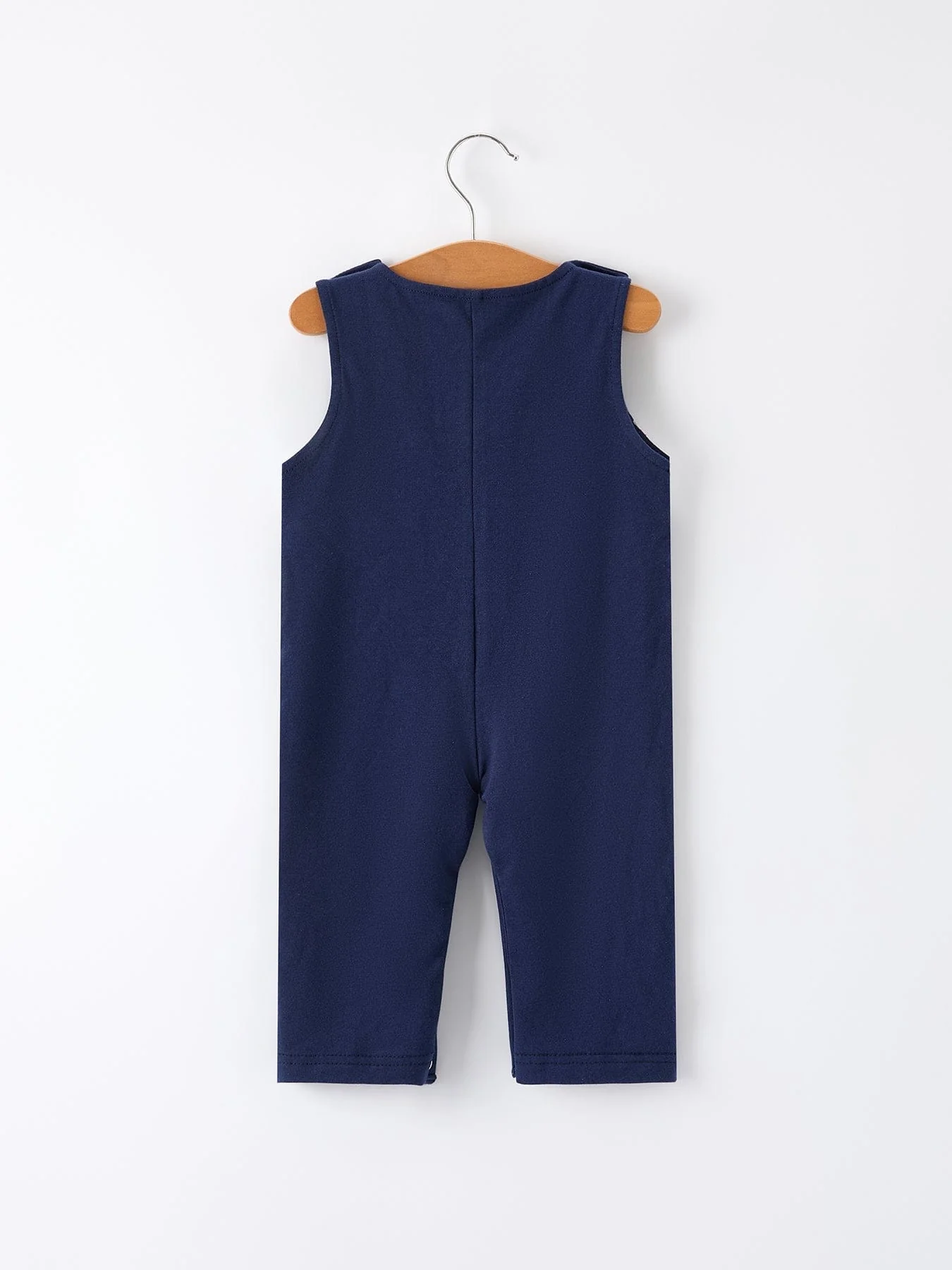 Baby Boys Romper - Dog Baseball Smocking Embroidery Outfit - Image 2