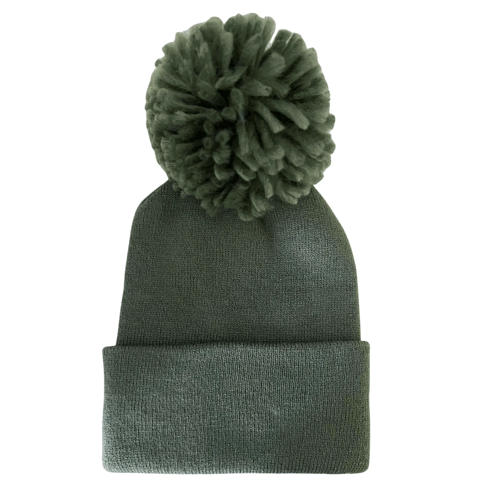 Baby Hat - Fern Pom - Image 4