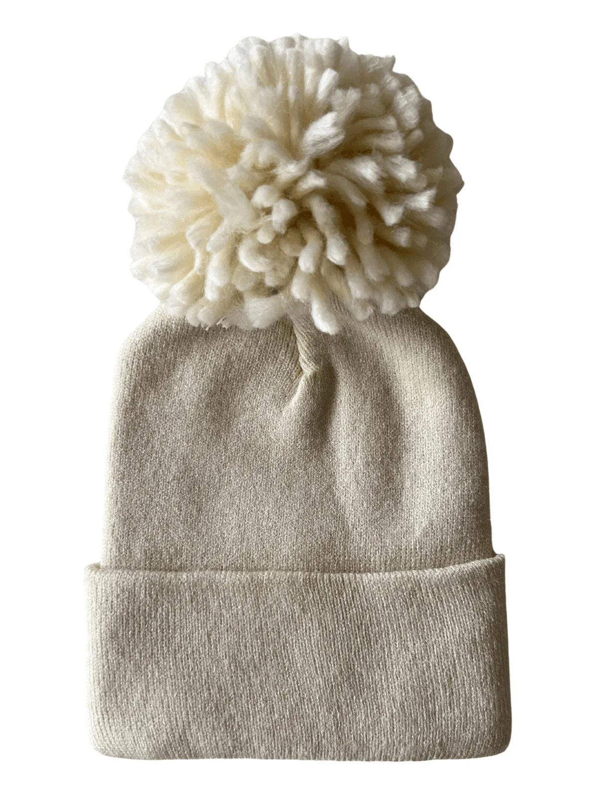 Baby Hat - Sand Pom - Image 2