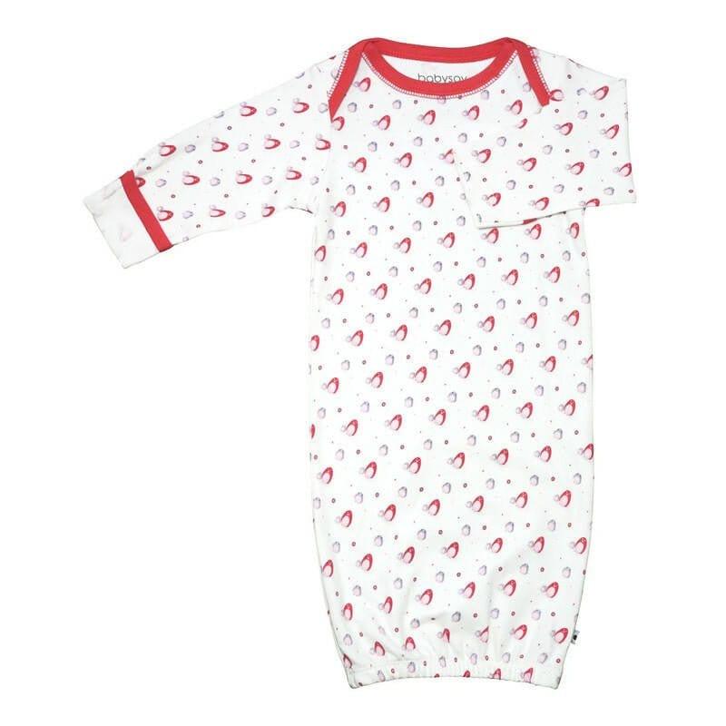 Girl's Bundler Gown - Penguin
