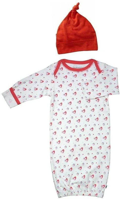 Infant Layette Gown & Hat Outfit Gift Set - Penguin