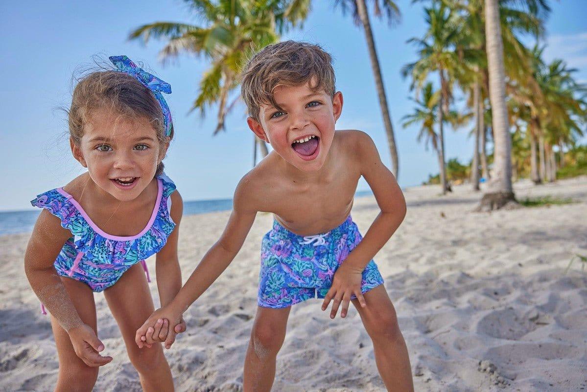 Girl's One Piece Swimsuit - Bahamas Reef - Image 10