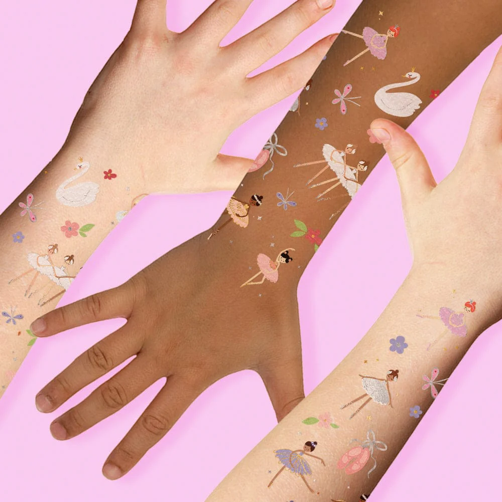 Ballerina Temporary Tattoos - Image 2