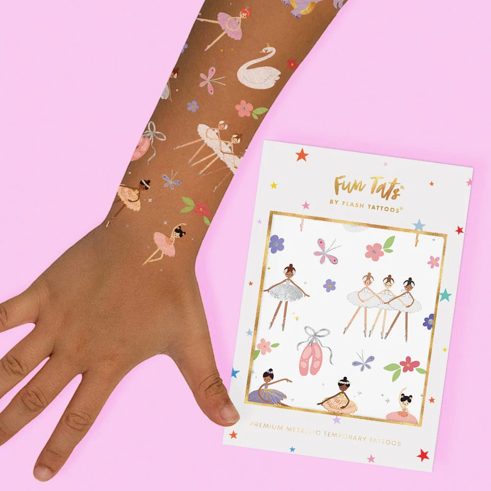 Ballerina Temporary Tattoos - Image 4