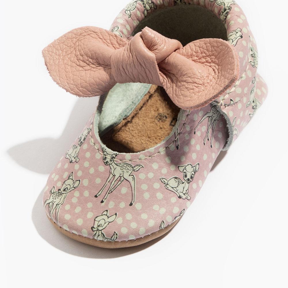 Bambi Knotted Bow Baby Shoe - Image 2