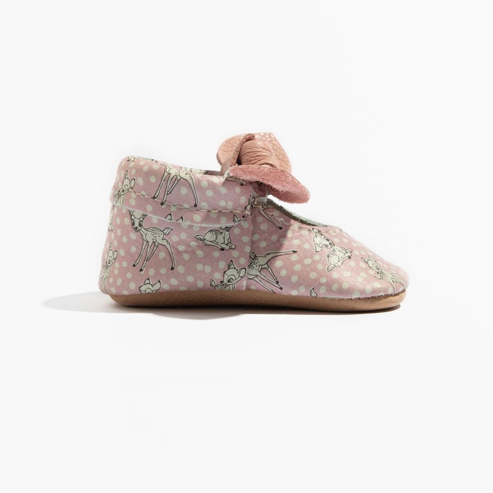Bambi Knotted Bow Baby Shoe - Image 3