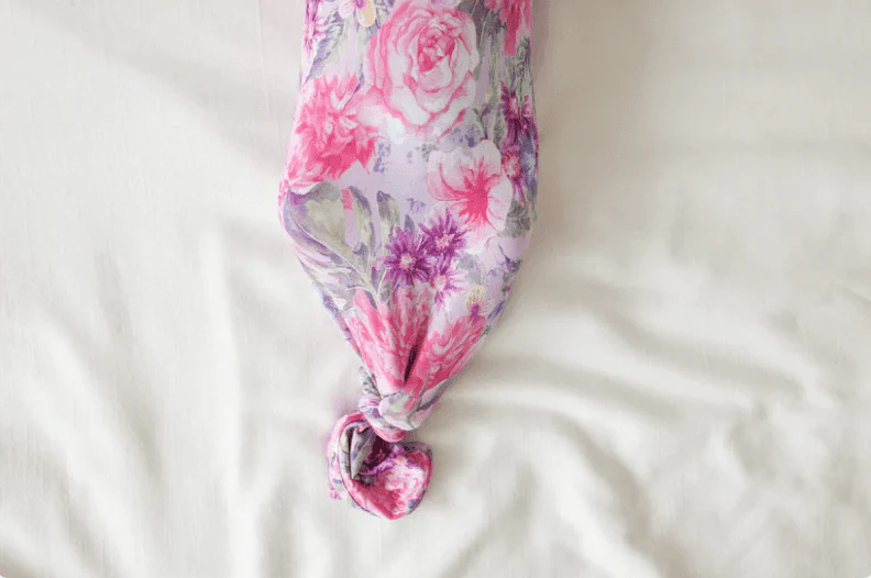 Bamboo Basic Knotted Gown  - Ellery (Floral) - Image 3