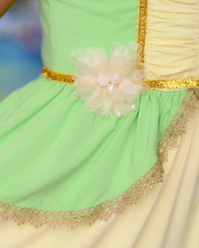 Bamboo Girl's Frog Princess Twirl Dress - Fairytale - Image 4