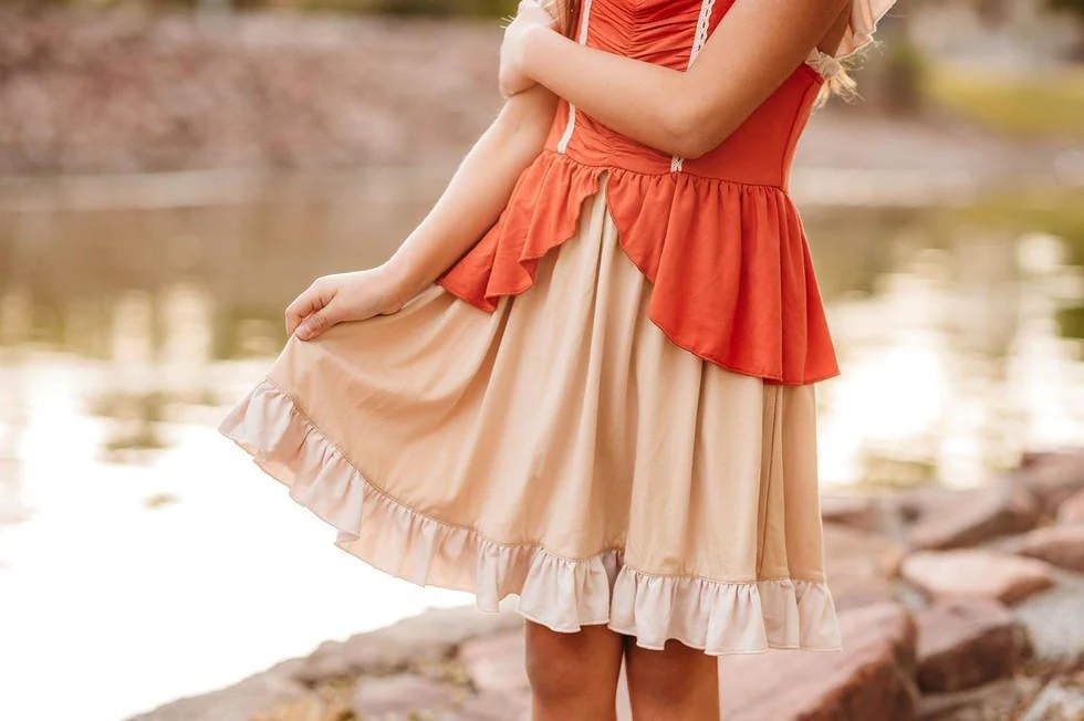 Bamboo Girl's Voyager Princess Twirl Dress - Fairytale - Image 2