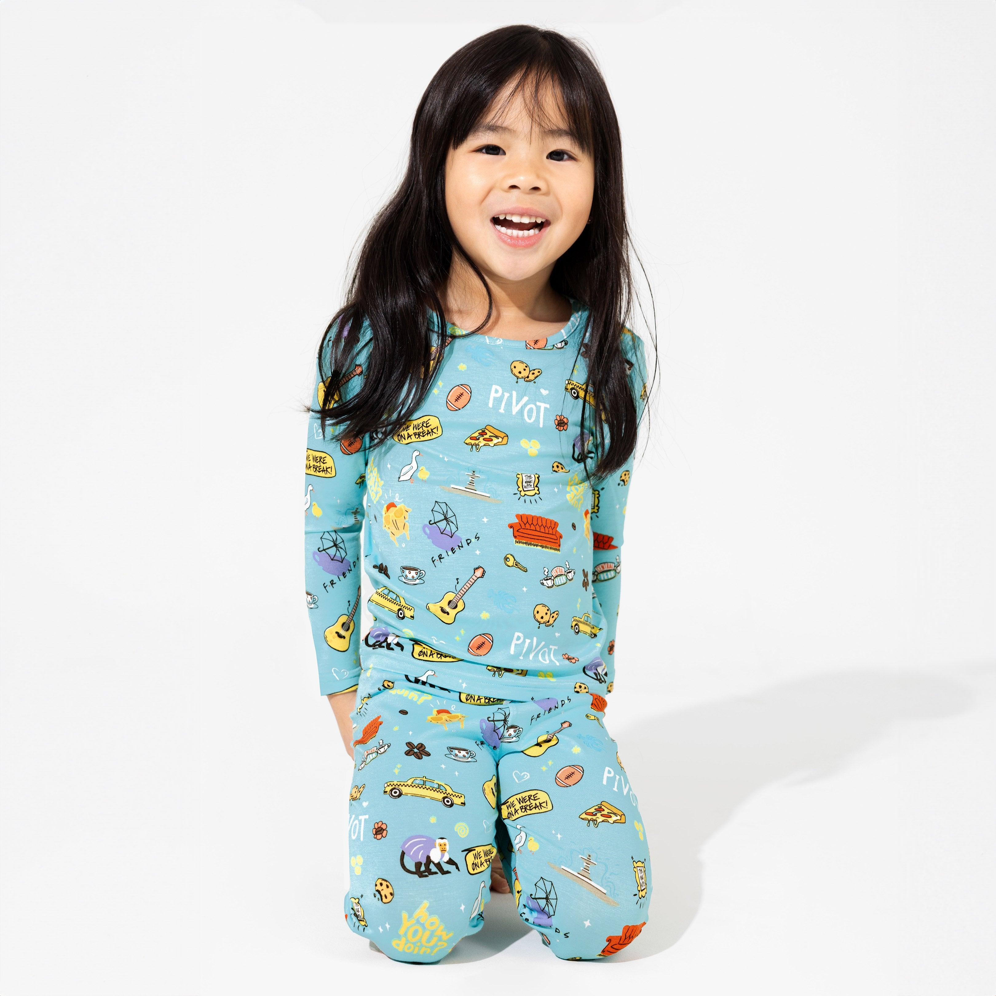 Bamboo Long Sleeve Pajama Set - Friends Central Park - Image 10