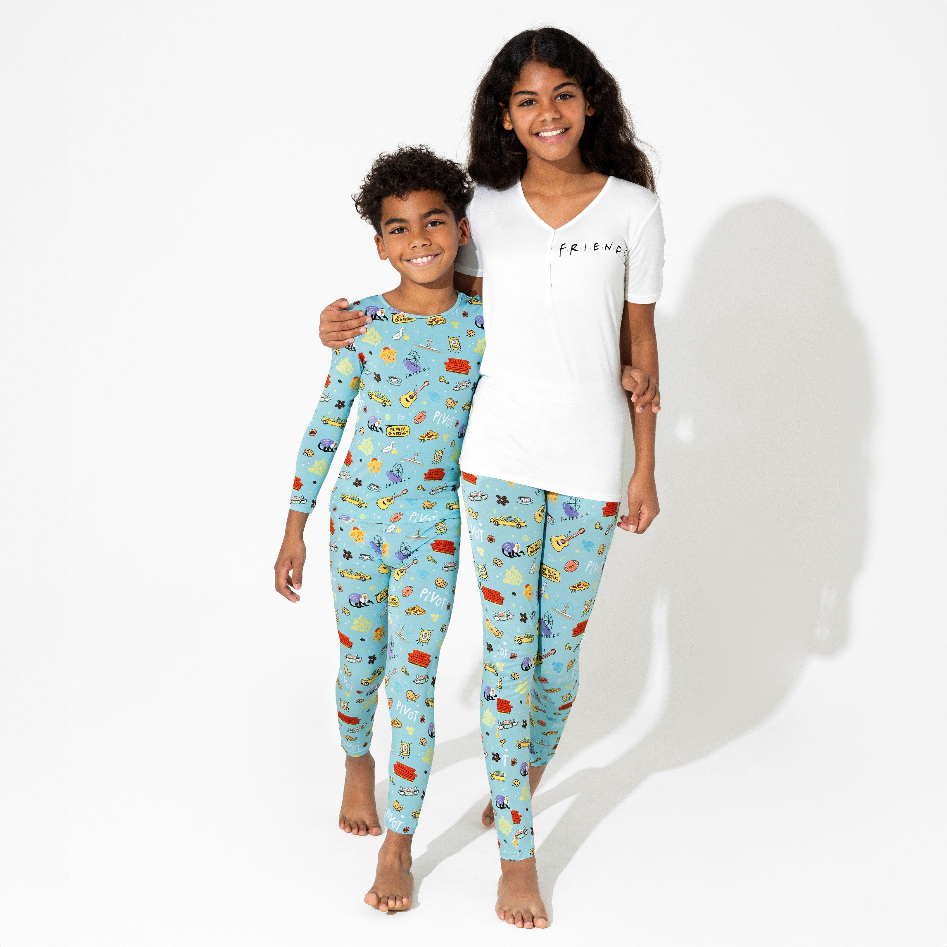 Bamboo Long Sleeve Pajama Set - Friends Central Park - Image 11