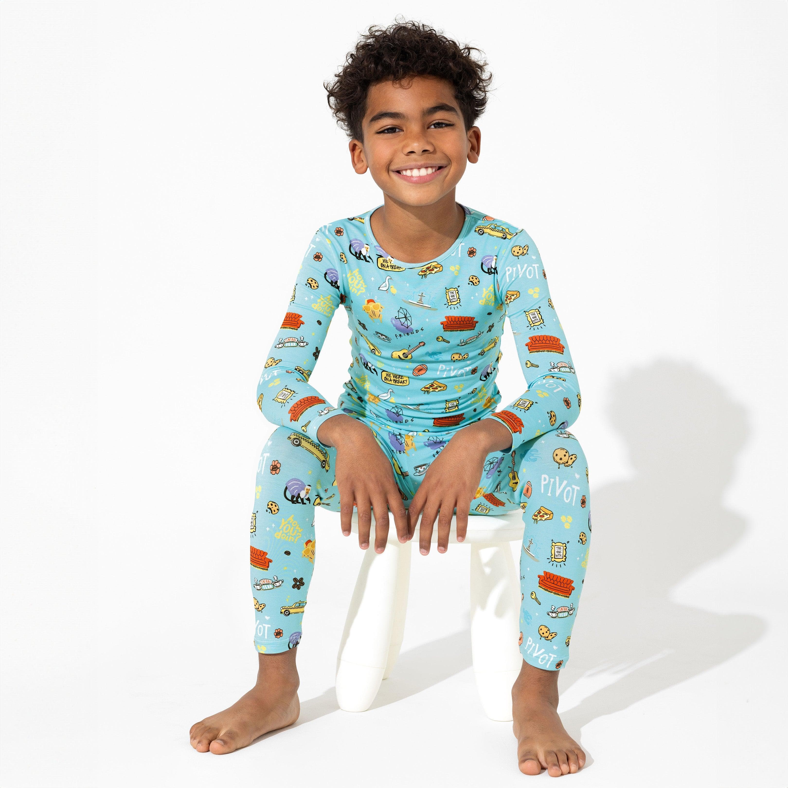 Bamboo Long Sleeve Pajama Set - Friends Central Park - Image 14