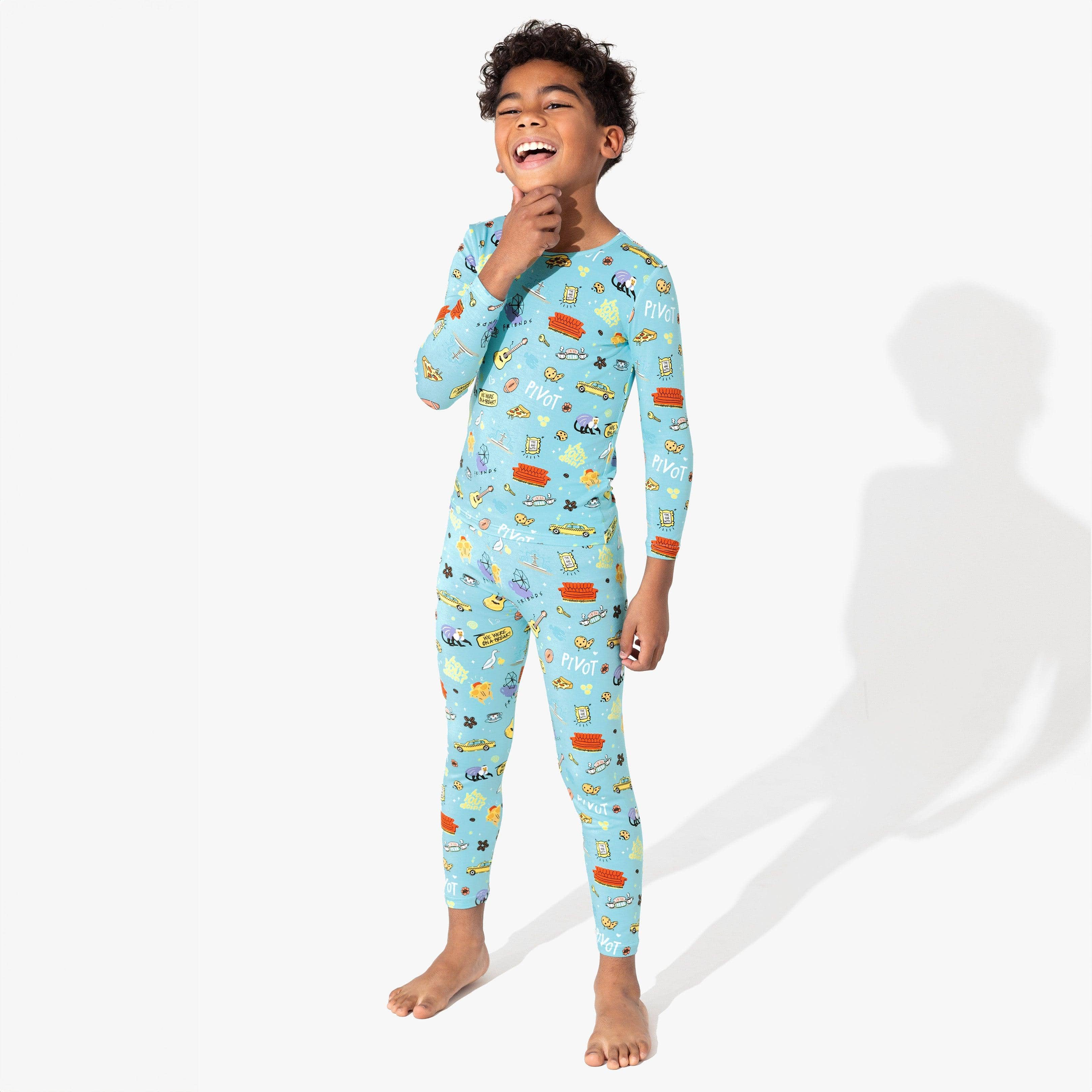 Bamboo Long Sleeve Pajama Set - Friends Central Park - Image 3