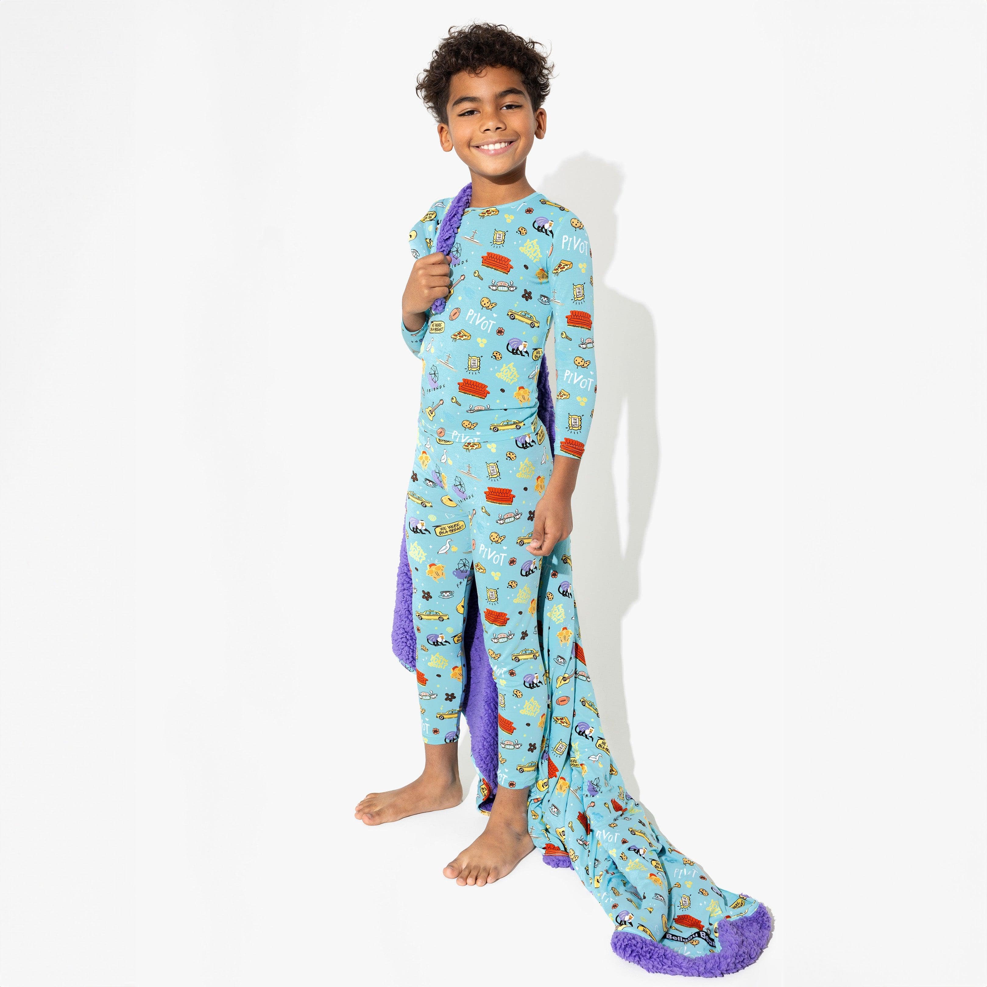 Bamboo Long Sleeve Pajama Set - Friends Central Park - Image 6