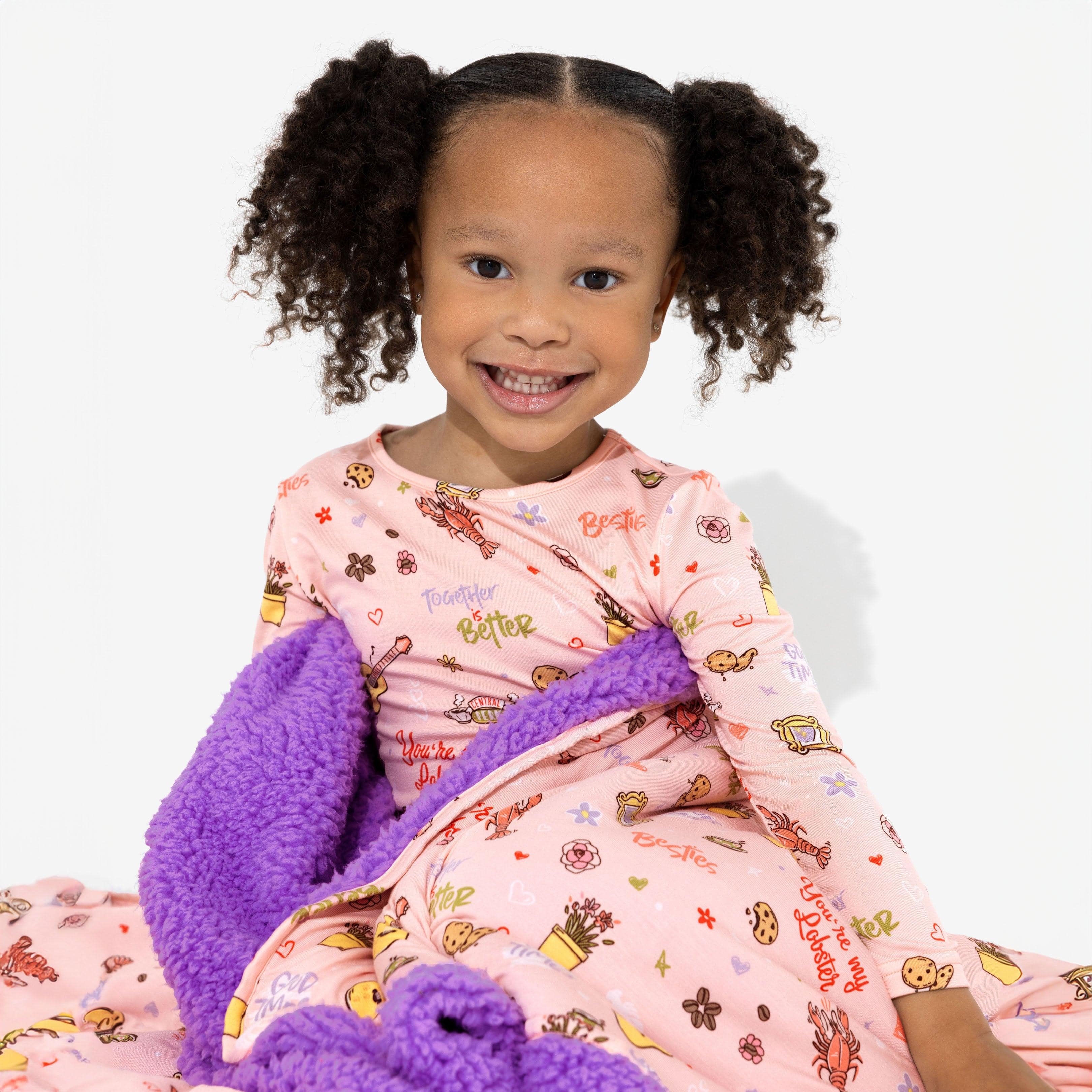 Bamboo Long Sleeve Pajama Set - Friends You're My Lobster - Image 6
