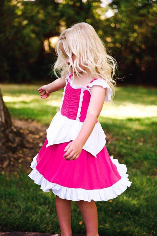 Bamboo Twirl Dress Girl's Briar Princess - Fairytale - Image 2