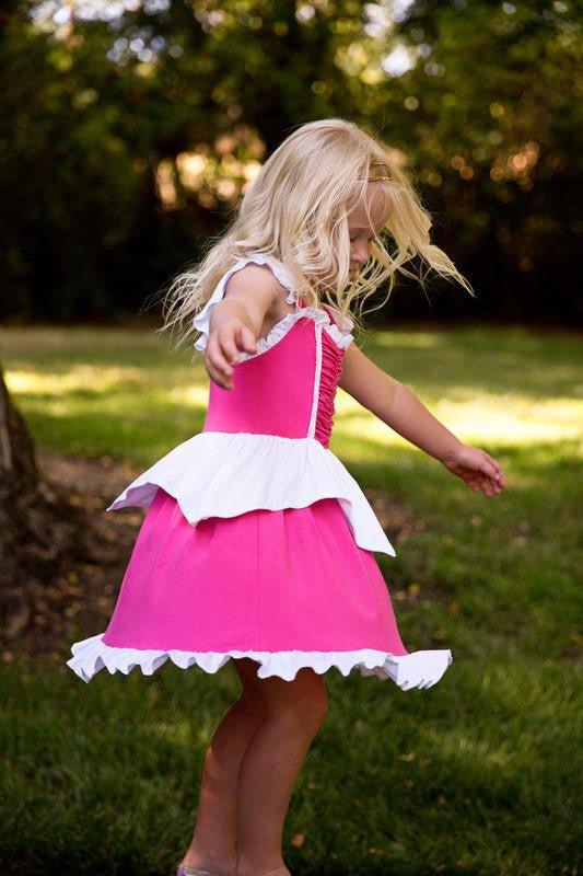 Bamboo Twirl Dress Girl's Briar Princess - Fairytale - Image 4