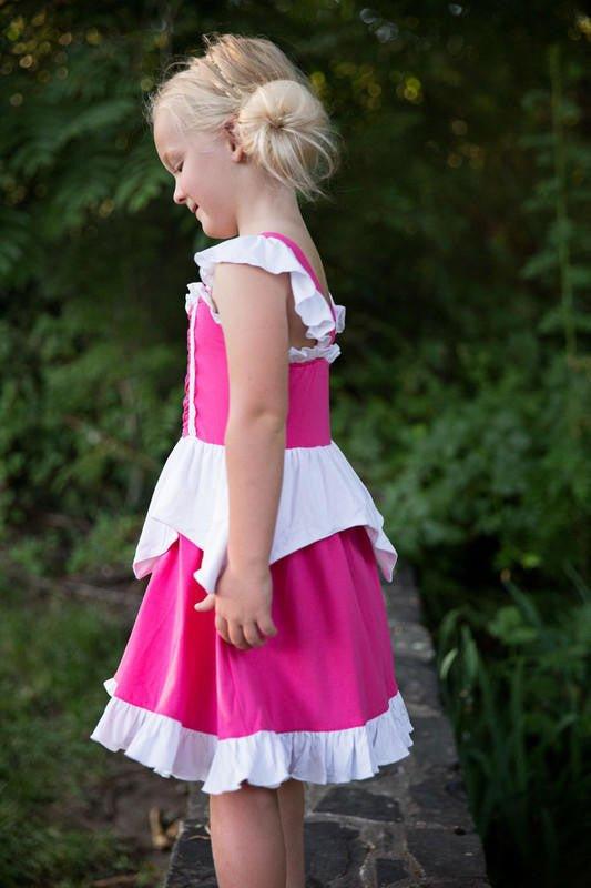 Bamboo Twirl Dress Girl's Briar Princess - Fairytale - Image 5