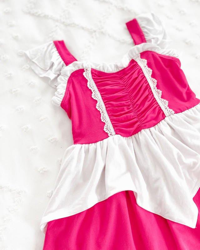 Bamboo Twirl Dress Girl's Briar Princess - Fairytale - Image 6