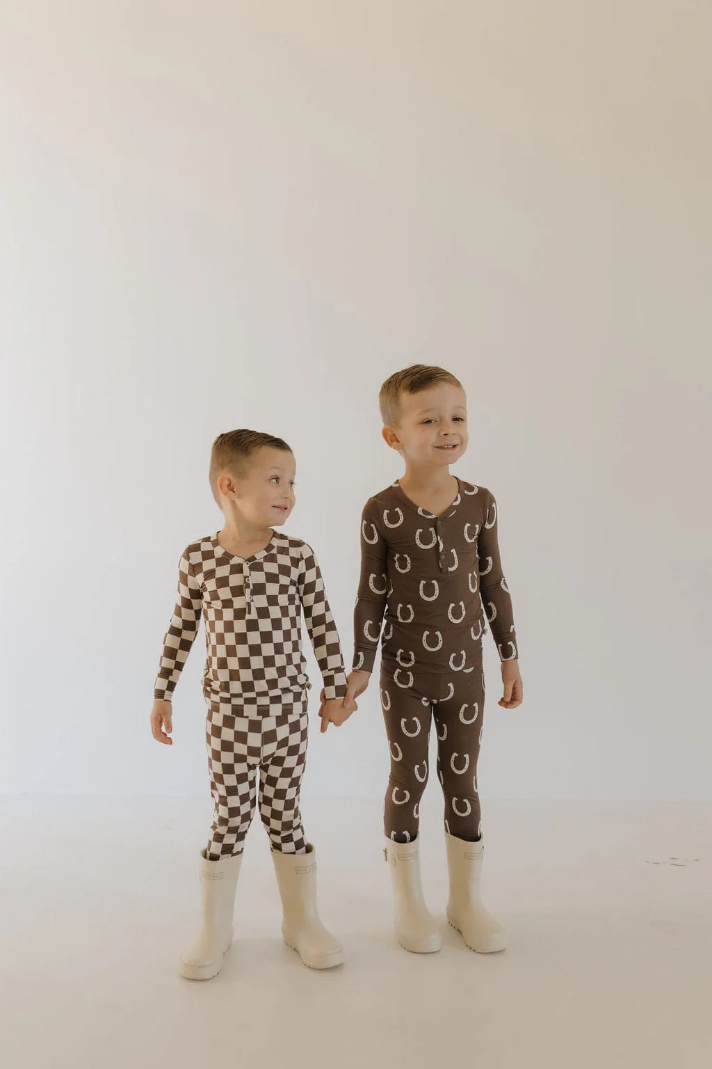 Bamboo Two Piece Pajamas - Giddy Up - Image 10