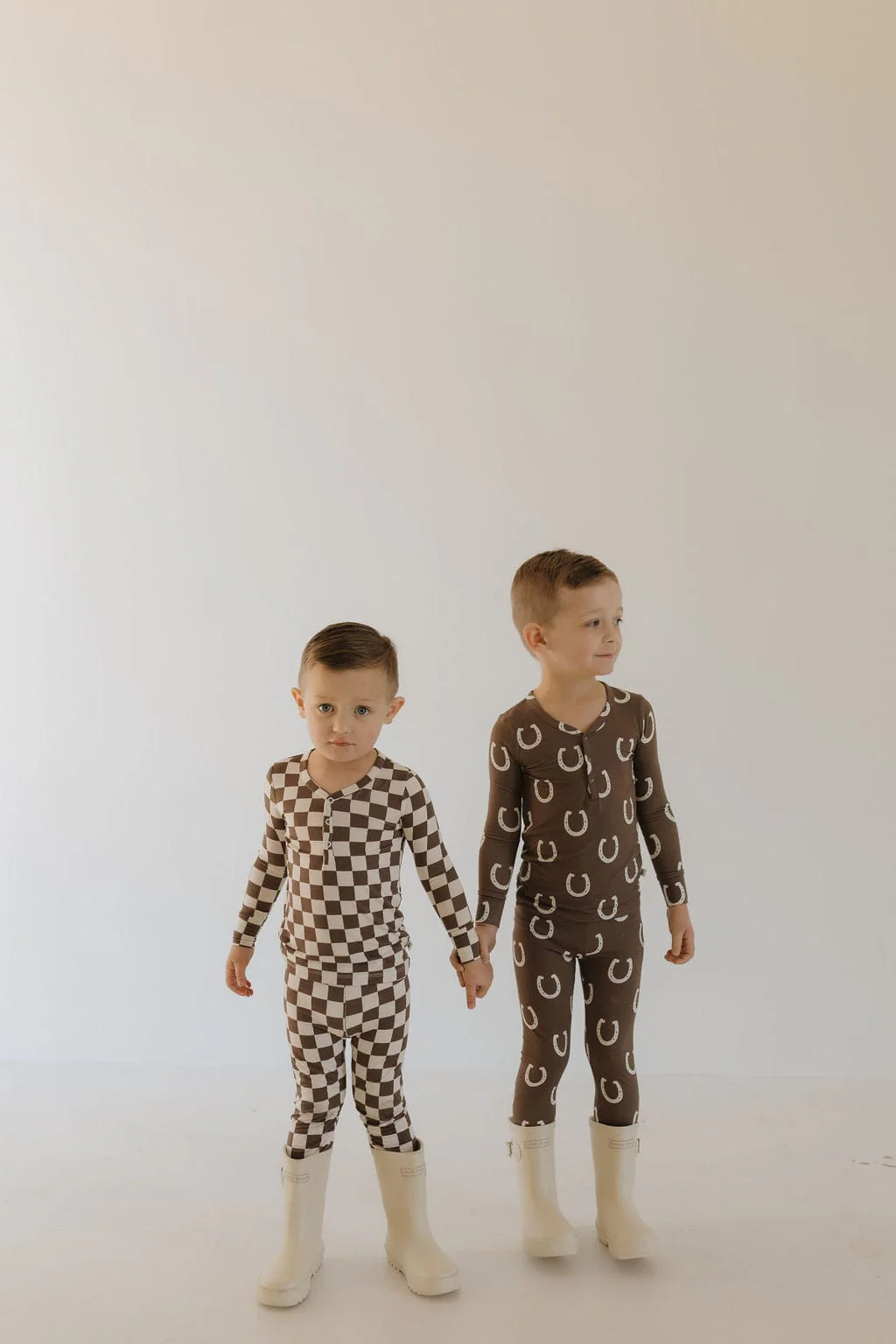 Bamboo Two Piece Pajamas - Giddy Up - Image 14