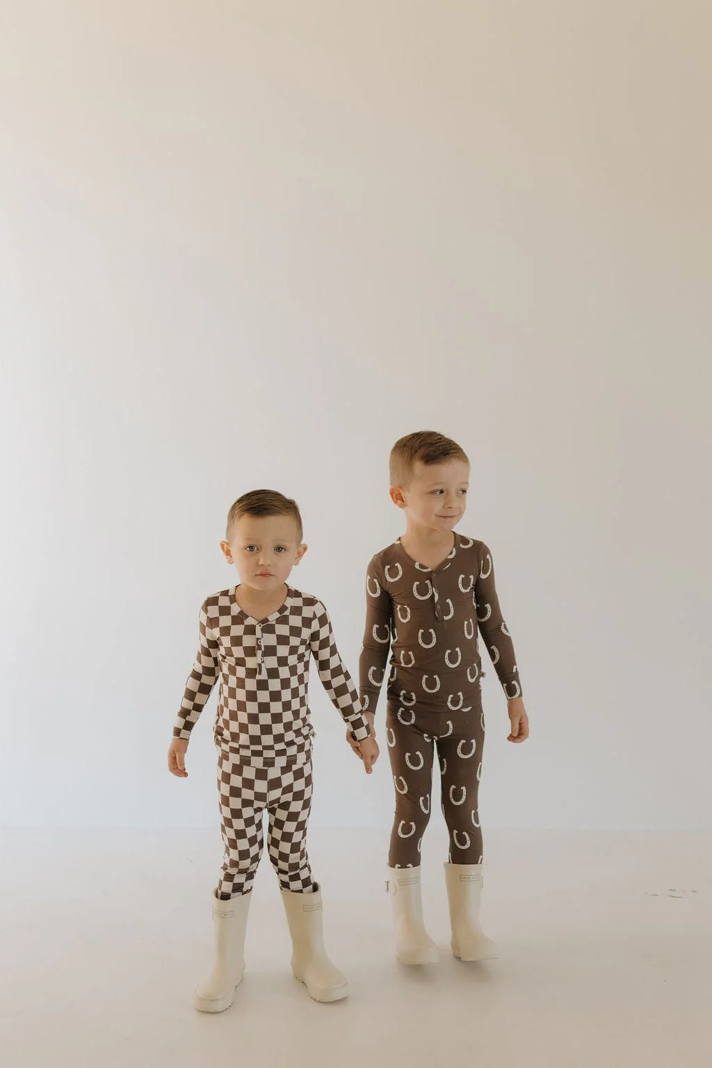 Bamboo Two Piece Pajamas - Giddy Up - Image 15