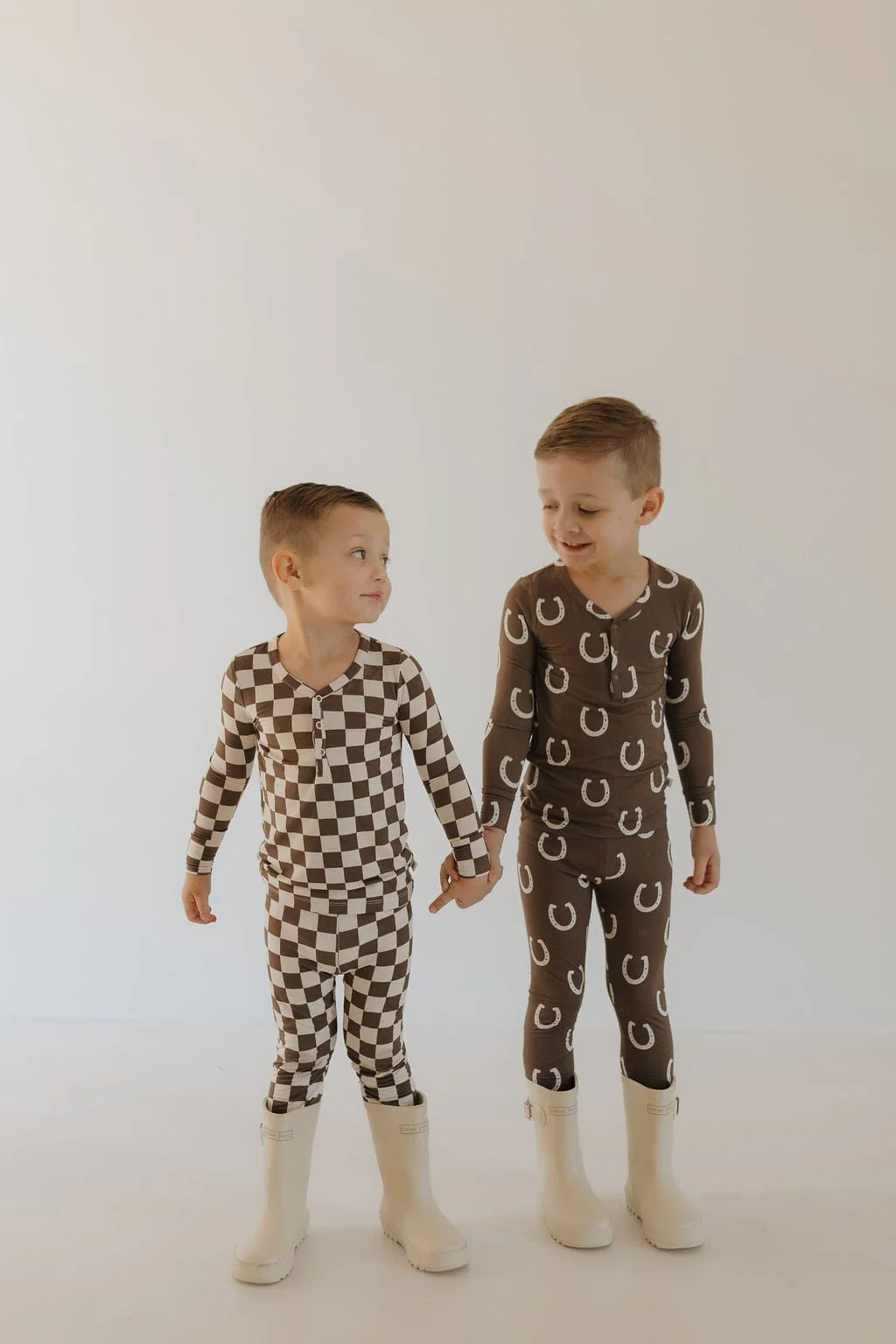 Bamboo Two Piece Pajamas - Giddy Up - Image 8