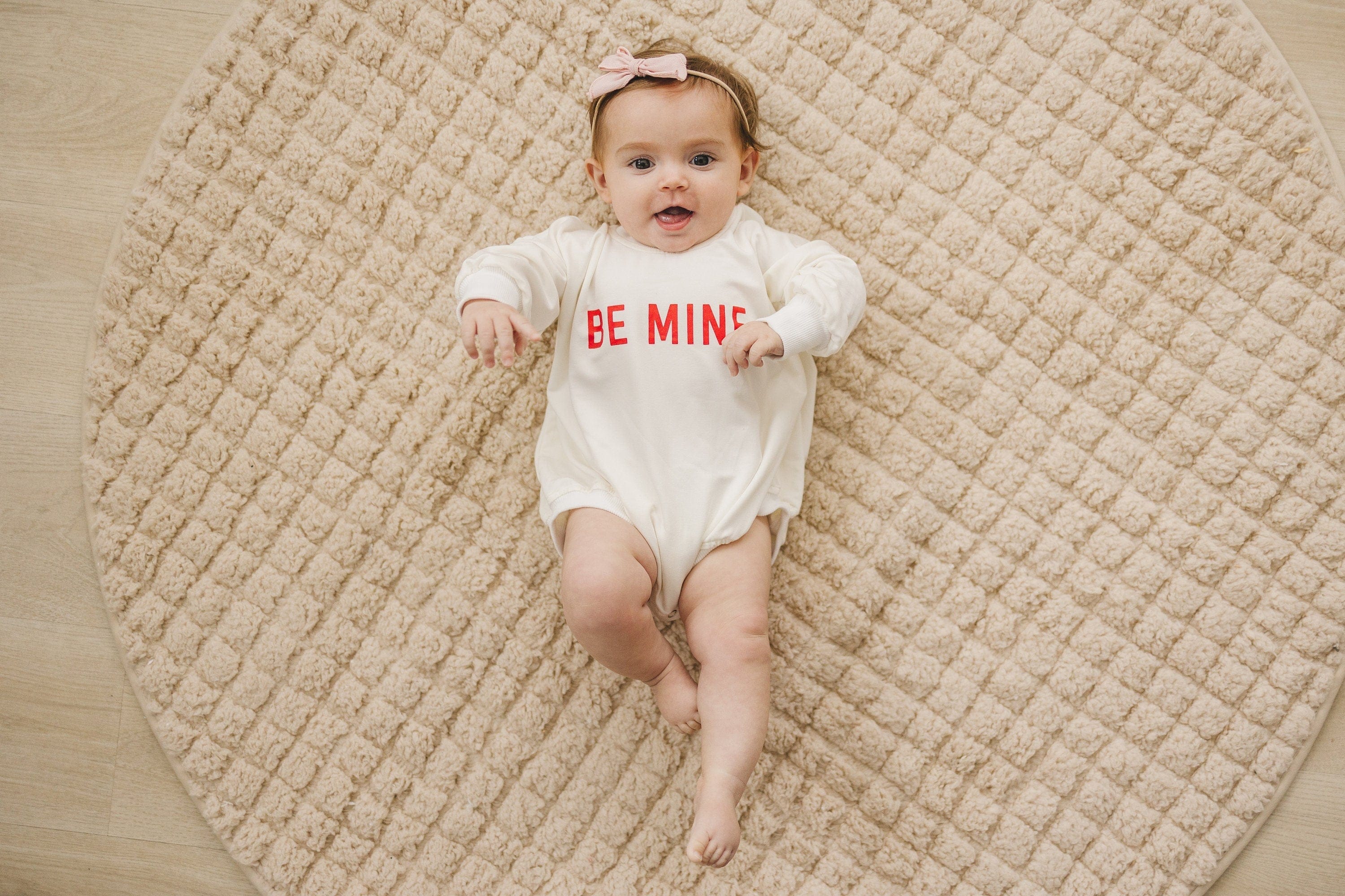 Be Mine Bamboo Sweatshirt Romper - Image 7