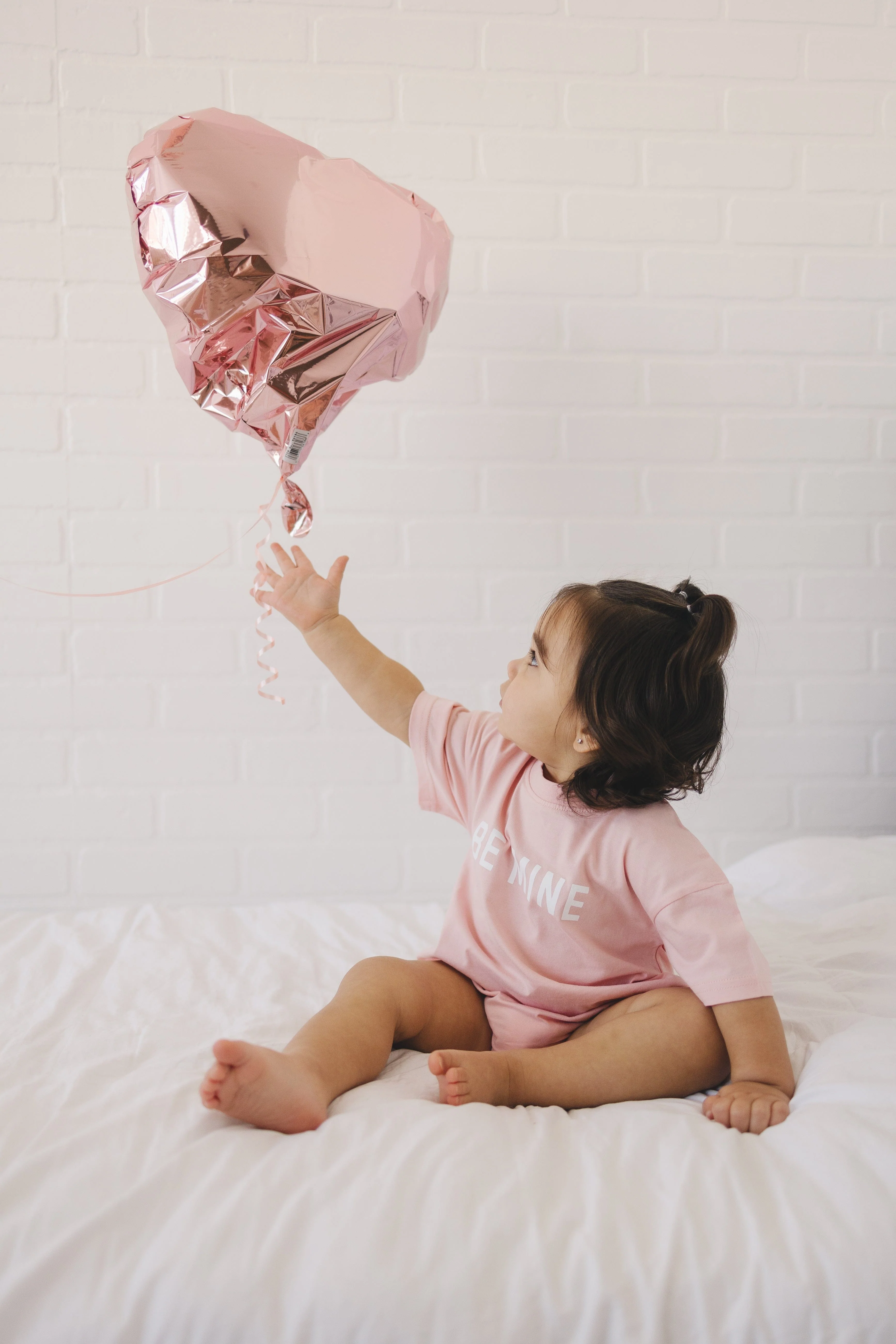 Be Mine Organic Cotton T-Shirt Romper - Image 2