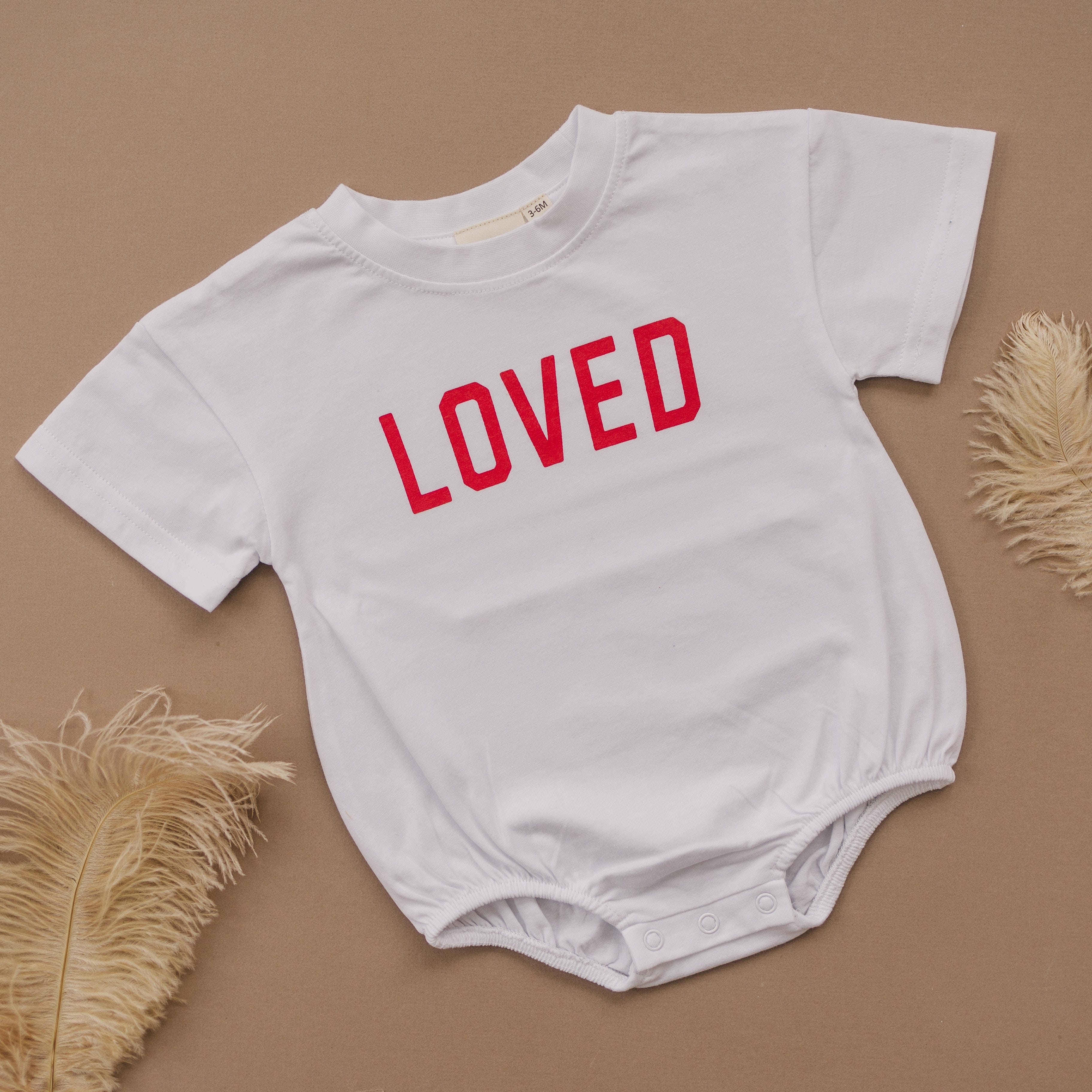 Be Mine Organic Cotton T-Shirt Romper - Image 8