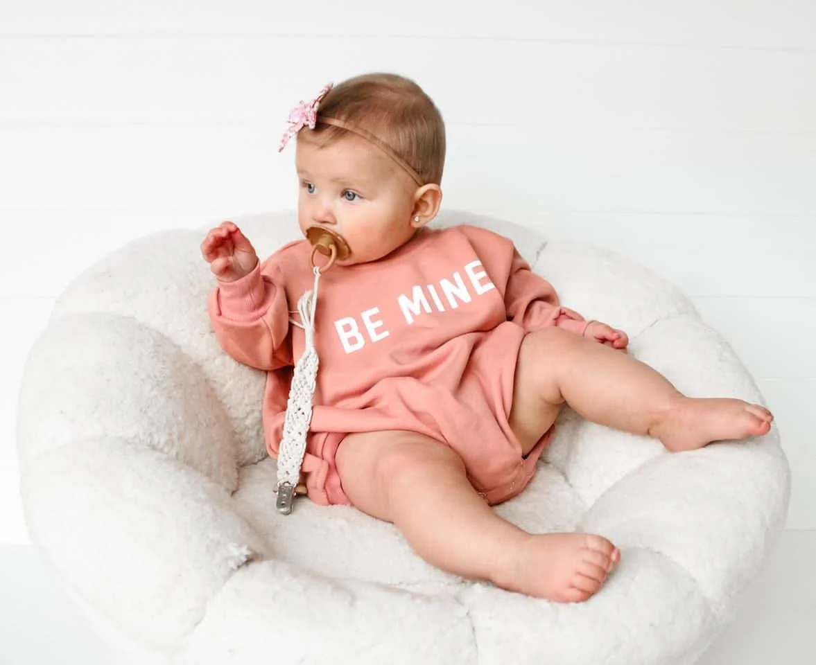 Be Mine Sweatshirt Romper - Image 11