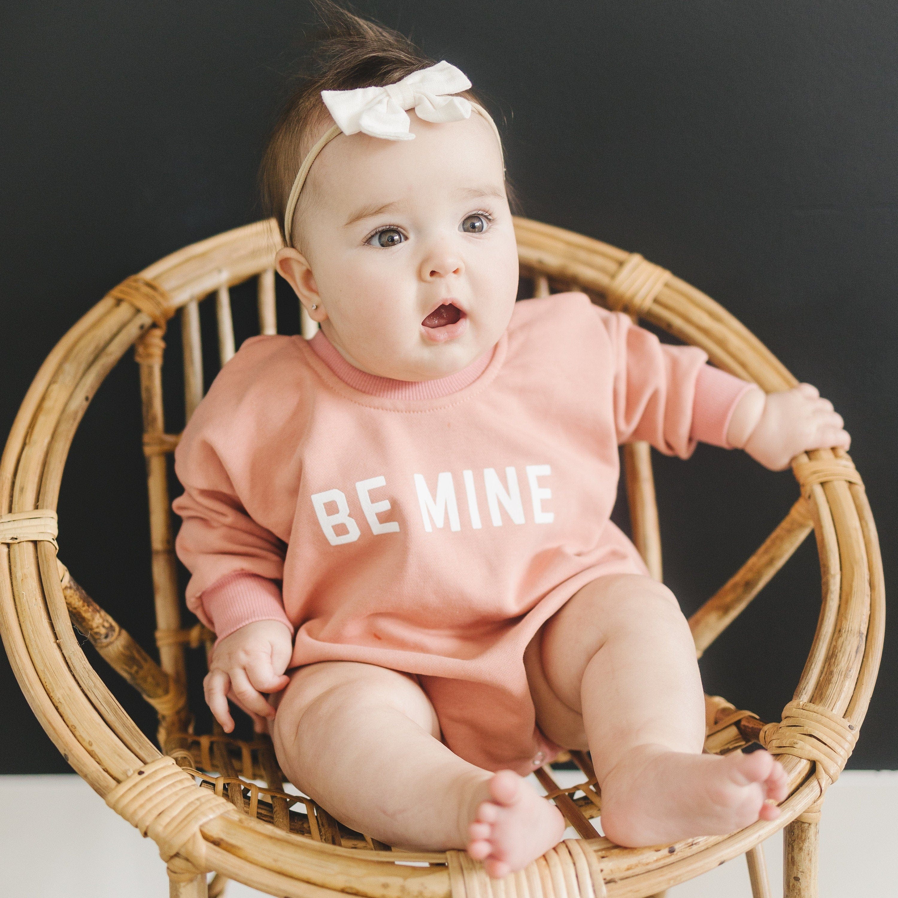 Be Mine Sweatshirt Romper - Image 6