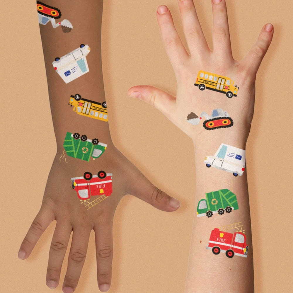Beep Beep Variety Temporary Tattoos Set - Image 2