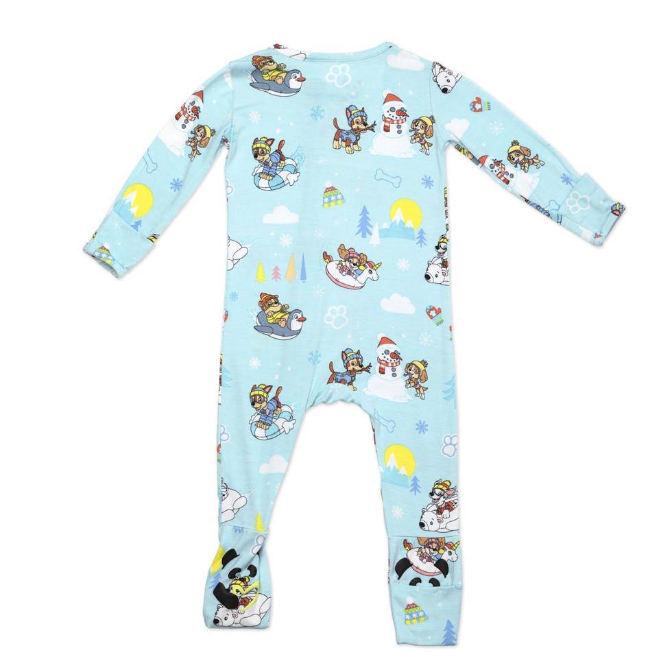 Bamboo Convertible Footie Romper - PAW Patrol Winter - Image 2