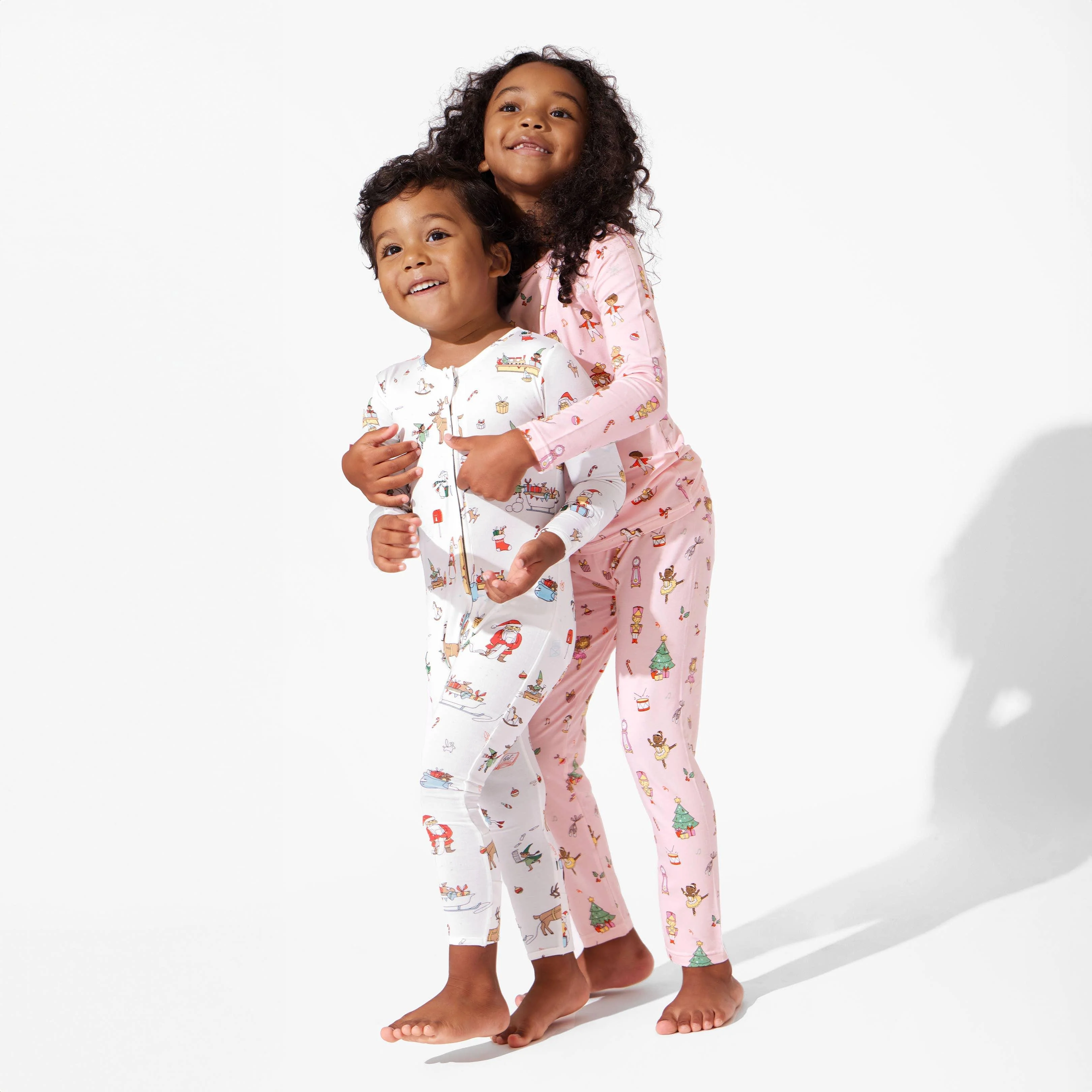 Bamboo Convertible Footie Romper - Santa's Workshop - Image 10